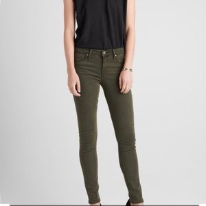 Hudson Nico Mid-Rise Skinny Distressed Forester 25